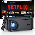 HAPPRUN Officially-Licensed Netflix Outdoor 4K Movie Projector