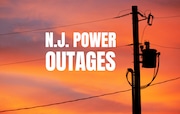 See the latest power outage numbers reported across New Jersey.