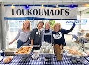 Greek specialties like these sweet loukoumades, also prevelant in Middle Eastern culture, flourished at NJ Greekfest at Holy Trinity Greek Orthodox Church in Westfield, New Jersey. Photographed on Saturday, May 31, 2025.
