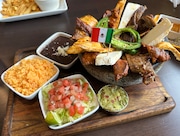 “Special 3 Carnes Molcajetes” at Blue Habanero in Perth Amboy, NJ (Lauren Musni|NJ Advance Media)