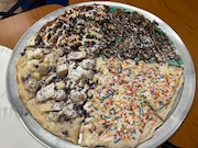 Large dessert pizza at Brother Bruno's Pizza in Wayne, NJ (Lauren Musni|NJ Advance Media)