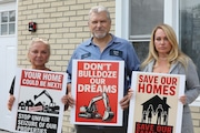 (left to right) Dina Finkelstein, Luis Romero and Honey Meerzon have gotten an assist from the Institute for Justice in their quest to prevent the City of Perth Amboy from using eminent domain to seize their properties on Smith St. in Perth Amboy.
June 11, 2025