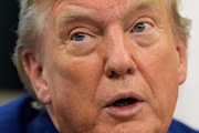 A new Axios-Ipsos American Health Index poll, released on Friday, found that most Americans want President Donald Trump to release his health records. (AP Photo/Alex Brandon)