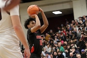 Archbishop Stepinac forward Jasiah Jervis, seen here in January of 2024, is set to take an official visit to Rutgers this fall. (MEREDITH PERRI / MASSLIVE)