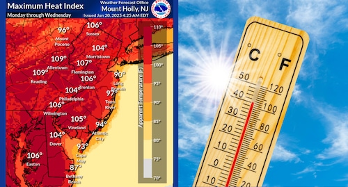 NJ heat wave