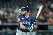 Seattle Mariners catcher Cal Raleigh.