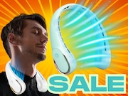 Shop the FrSara Portable Neck Fan for less than $30, but only for a limited time.