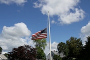 The American flag at half-staff (DON WIELGUS / SUBMITTED)