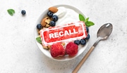 A brand of yogurt sold nationwide is being recalled due to undeclared nuts.