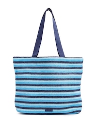 Vera Bradley Women's Outlet Straw Vera Tote Bag