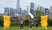 Pokémon GO Fest set to be in Liberty State Park in Jersey City, NJ (Canva illustration and Ed Murray|For NJ Advance Media)