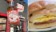 3BR Distillery in Keyport released a pork roll, egg and cheese-flavored vodka liqueur called the "011 PEC on Everything." (Christopher Burch | NJ Advance Media)