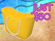 Snip an extra $20 off the price of this brand-new SUN NINJA beach bag. Coupon can be applied to 4 out of 5 colorways.