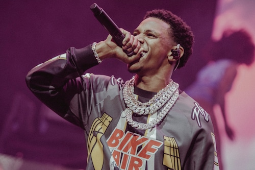 A Boogie performing at 2025 Hot 97 Summer Jam at Prudential Center