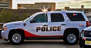 Rutgers University police vehicle