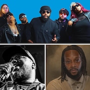 Alexander Simone, top center, Sed Marsh, lower right, and Jermaine Holmes are the lineup for Soul in the Park 3 on June 20 in Asbury Park, part of New Jersrey's 3rd annual North 2 Shore Festival. Simone, singer and activist Nina Simone's grandson, received a community grant from the festival to produce the event.