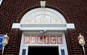 The entrance to Penns Grove police station in a file photo.