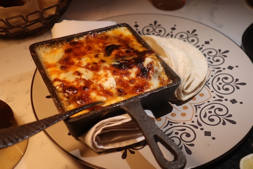 Queso fundido at Mezcal in Old Bridge, NJ